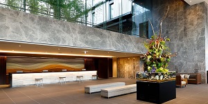 Hotel lobby